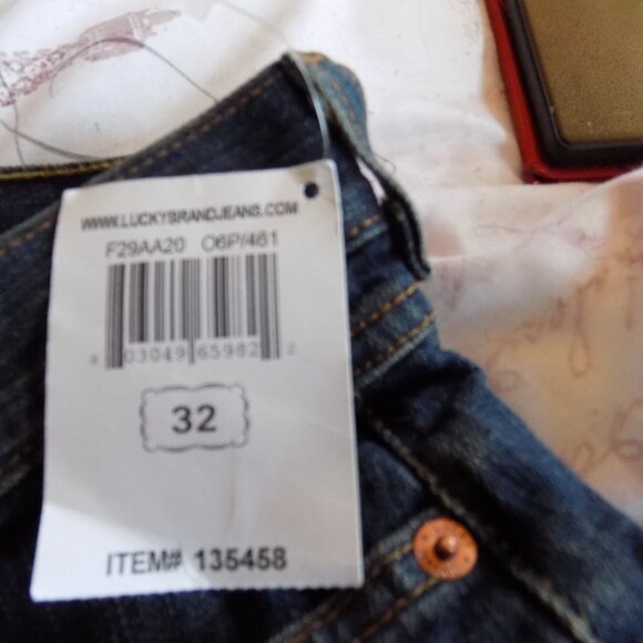 Lucky Brand Mid Rise Flare Jeans 14/32 - Picture 3 of 5